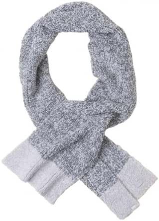 Barefoot Dreams® CozyChic® Women's Heathered Tipped Scarf, Graphite Multi, One Size