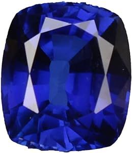 SAS GEMS Natural Blue Sapphire Ceylon Cornflower 5.95 Ct.Cushion Cut Loose Certified Gemstone