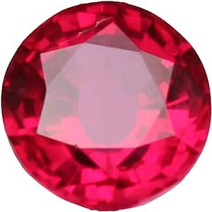 SAS GEMS Natural Red Ruby Pigeon 2.95 Carat Round Cut Mozambique Loose Certified Gemstone