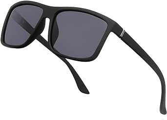 NIEEPA Men's Sports Polarized Sunglasses Square Frame Glasses NP1007