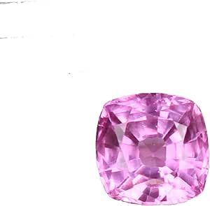 SAS GEMS Natural Pink Color Ceylon Sapphire 5.60 Carat Square Cut Loose Certified Gemstone