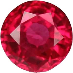 SAS GEMS Natural Red Ruby Pigeon 3.35 Caratt Round Cut Mozambique Loose Certified Gemstone