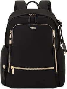 TUMI Voyageur Celina Backpack - Men's & Women's Backpack - Travel Bag - Black - Gold Hardware - 16.0" X 10.6" X 6.5"