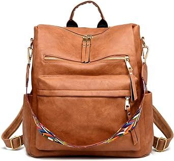 ZOCILOR Women's Fashion Backpack Purse Multipurpose Design Convertible Satchel Handbags Shoulder Bag Travel bag