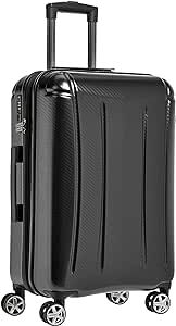 Amazon Basics Oxford Expandable Spinner Luggage Suitcase with TSA Lock - 30.1 Inch, Black