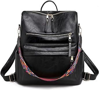 HGWSSY Fashion Mini Backpack Purse For Women Leather Ladies Multipurpose Convertible Satchel Shoulder Bag Handbags Travel bag