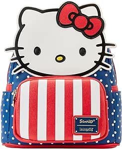 Loungefly Hello Kitty Patriotic Mini Backpack, Amazon Exclusive
