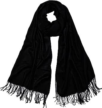 SOJOS Women Large Soft Cashmere Feel Pashmina Shawls and Wraps Winter Scarf for Evening Dresses SC304