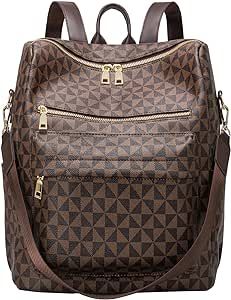LDMIYIN Women's Fashion Large-capacity Leisure Backpack Travel Anti-theft Single Shoulder Crossbody Bag Handbag