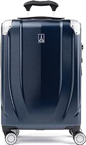 Travelpro Pathways 3 Hardside Expandable Luggage, 8 Spinner Wheels, Lightweight Hard Shell Suitcase, Carry On 21 Inch, Royal Blue