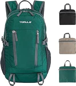 TOMULE light Hiking Backpack for Women,Lightweight Waterproof Backpack for Men,Daypack Travel Backpack for Women 25L