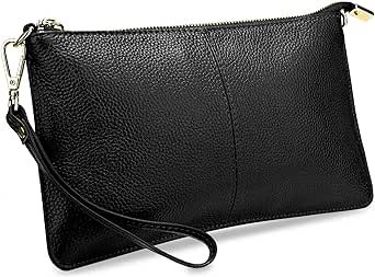 YALUXE Leather Wristlet Clutch Wallet Purse Envelope Style Crossbody Bags for Women Mothers Day Gifts