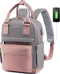 LOVEVOOK Mini Backpack for Women Stylish Waterproof Backpack Purse with USB Port, Cute Daypack for College Travel Party