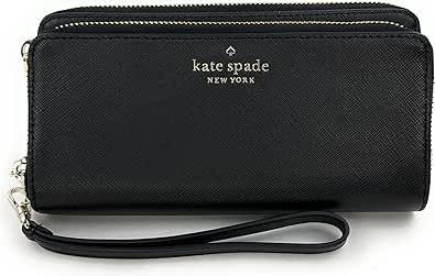 Kate Spade Staci Large Carryall Wristlet Clutch Wallet in Black